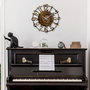 Wallity Reloj de Pared de Metal Decorativo Multicolor